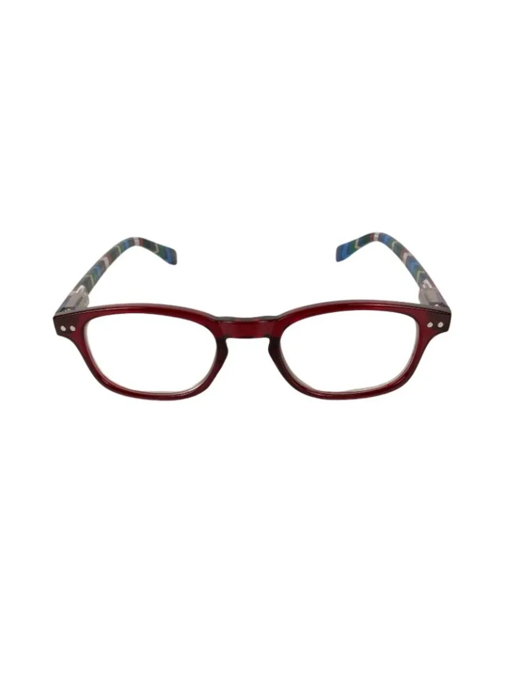 Ellen Degeneres Hannah Womens Eyeglass Frames Red Acetate 47-22-135